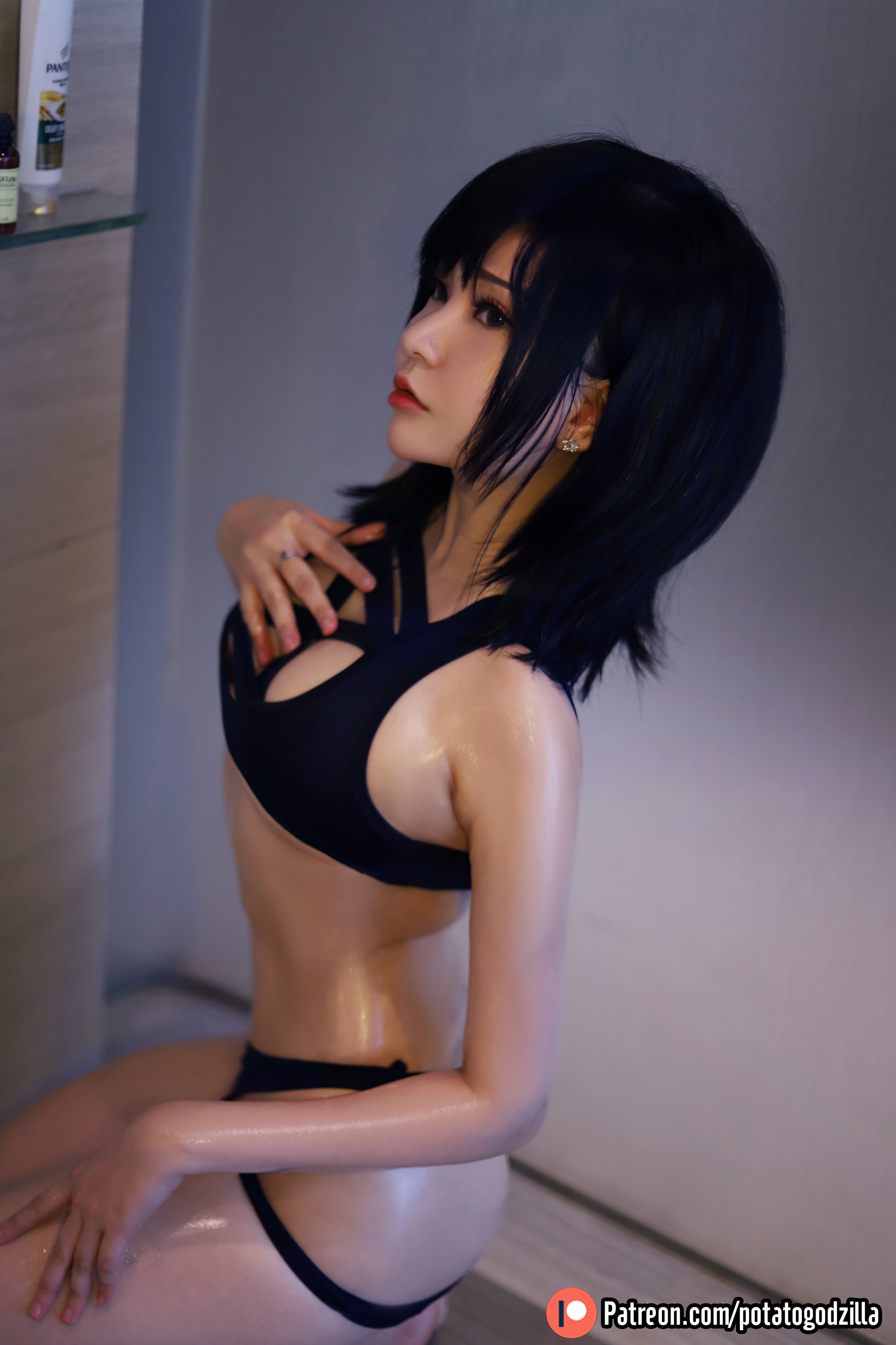 图片[1]-Potato Godzilla – NO.024 Shower Time [22P]-XikXak